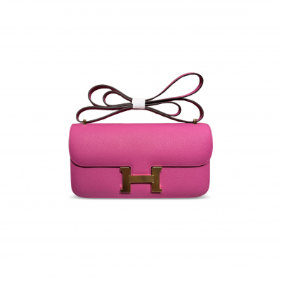 HERMES MASTER CONSTANCE ELAN EPSOM MAGNOLIA GOLD HARDWARE (26*16*6cm)